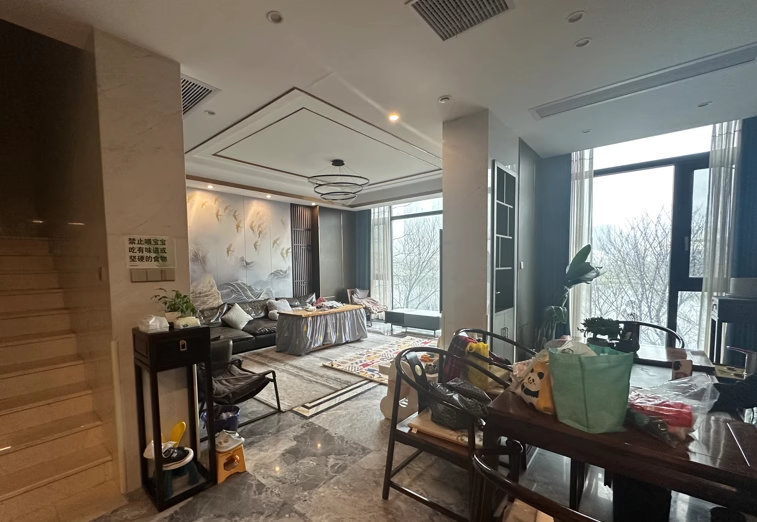 （梅溪湖一線(xiàn)湖景精裝別墅）金茂梅溪湖法拍房6號(hào)棟102號(hào)房